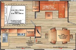 Plan Riviera 3 chambres